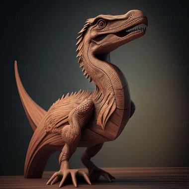 3D модель Шуанмяозавр (STL)